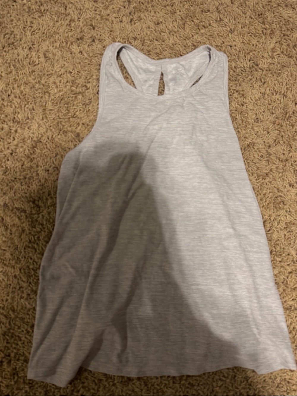 Old Navy Light Gray Racerback Tank